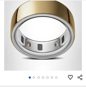 OURA 4 Gold  Smart Ring (Size 7)